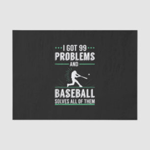 Baseball Lover Novelty Gift For Baseball Fan Tissue Paper