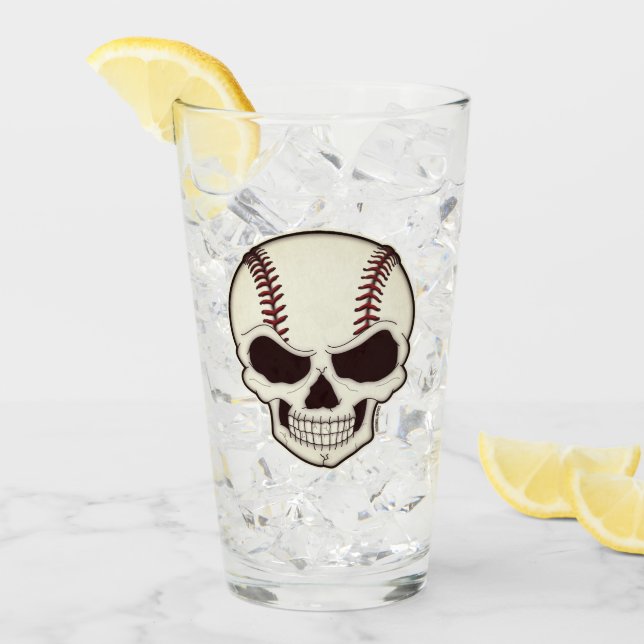 Baseball Lover Til Death Screwball Graphics Glass (Front Ice)