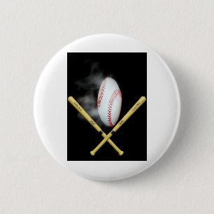 baseball lovers button