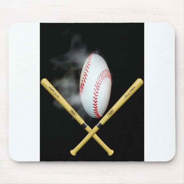 baseball lovers mouse pad (Front)
