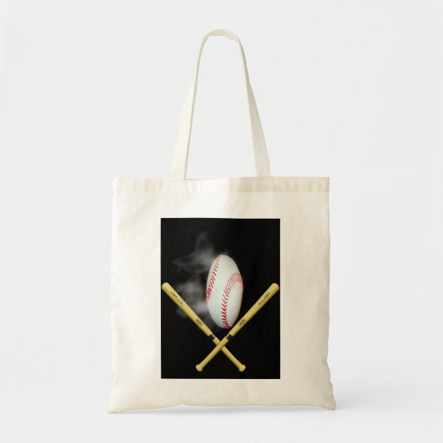 baseball lovers tote bag (Front)