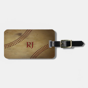 Baseball Luggage Tag