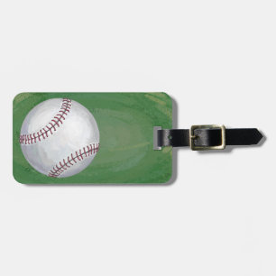 Baseball Luggage Tag