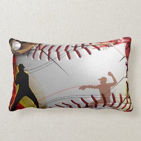 Baseball Lumbar Pillow