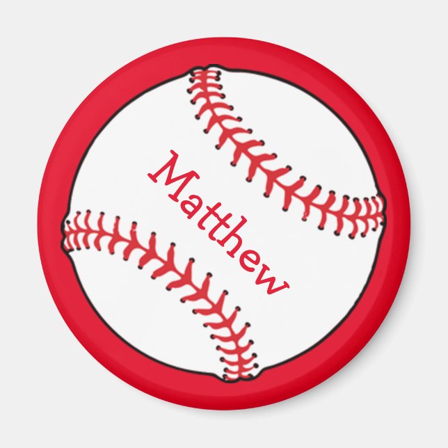 Baseball Magnet (Front)