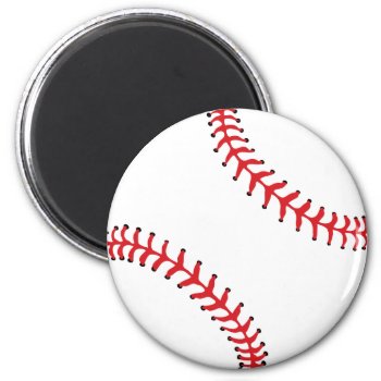 Baseball Magnet by BostonRookie at Zazzle