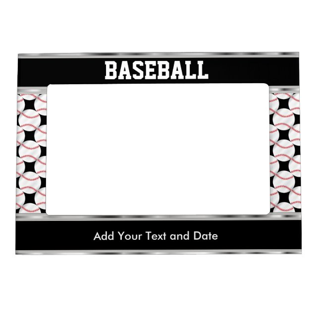 Baseball Magnetic Frame (Front)