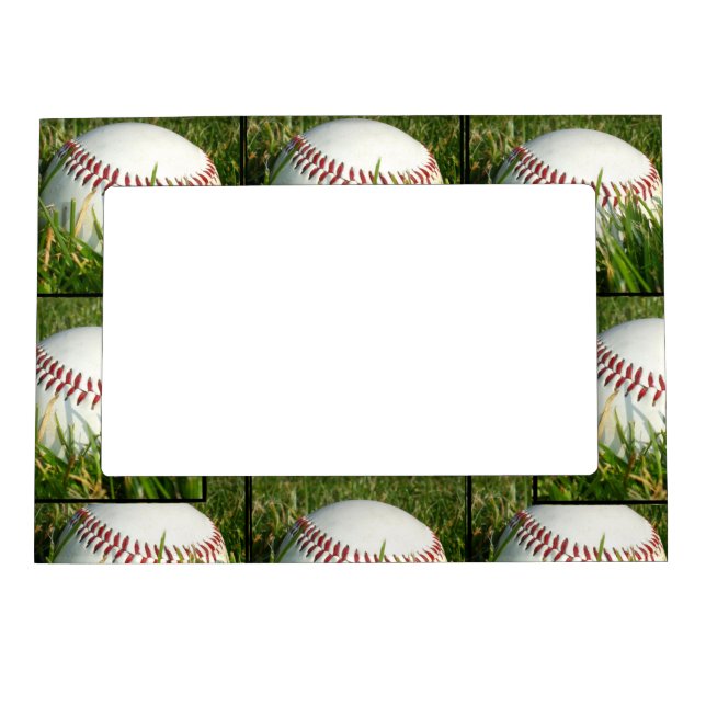 Baseball Magnetic Photo Frame (Front)