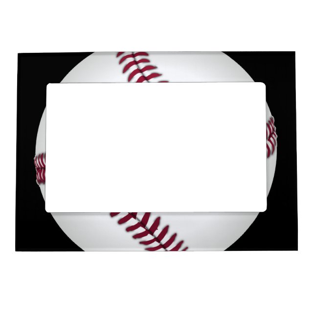 Baseball Magnetic Picture Frame (Front)