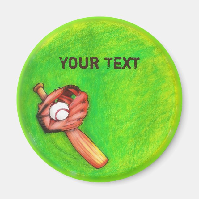 Baseball Magnets (Front)