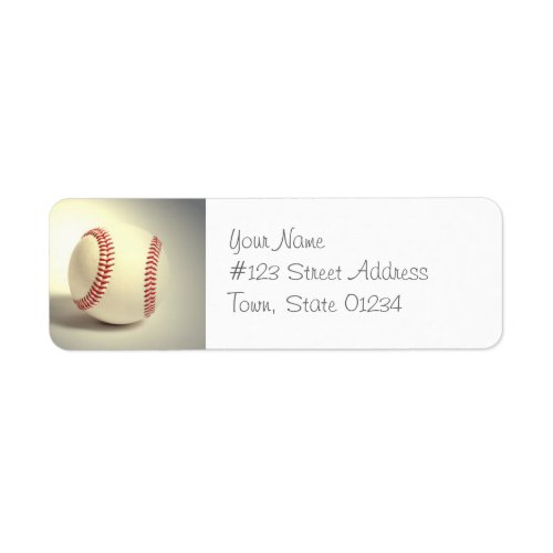 Baseball Mailing Labels