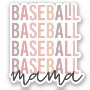 Baseball Mama   Baseball Mom Gift Sticker