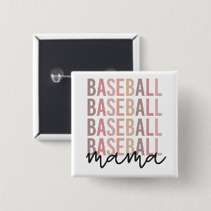 Baseball Mama Baseball Mom Gifts Button