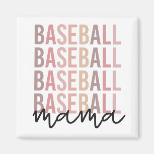 Baseball Mama Baseball Mom Gifts Magnet