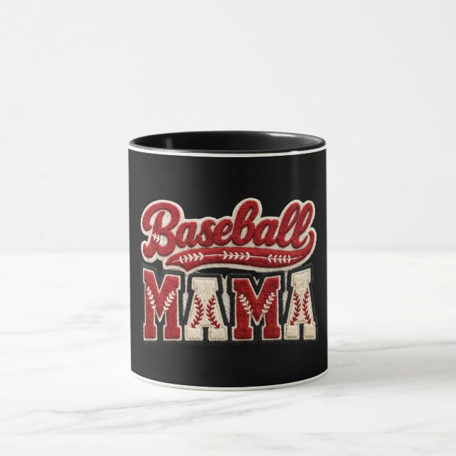 Baseball Mama Mug (Center)