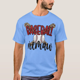 Baseball Memaw Grandma Baseball Player Memaw T-Shirt