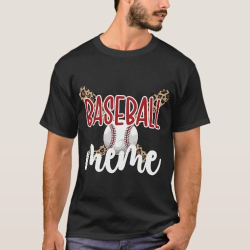 Baseball Meme Grandma Baseball Player Meme  gift T_Shirt
