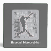 Baseball Memorabilia Binder (Front)