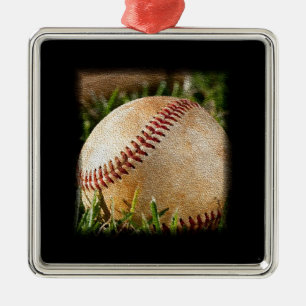 Baseball Metal Ornament