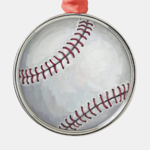 Baseball Metal Ornament