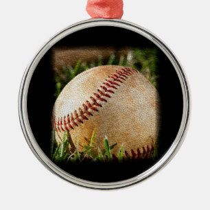 Baseball Metal Ornament