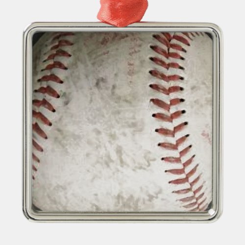 Baseball Metal Ornament