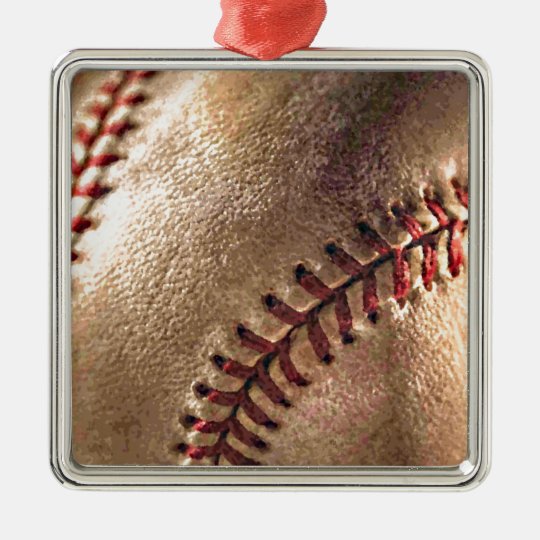 Baseball Metal Ornament
