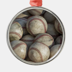 Baseball Metal Ornament