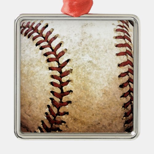 Baseball Metal Ornament