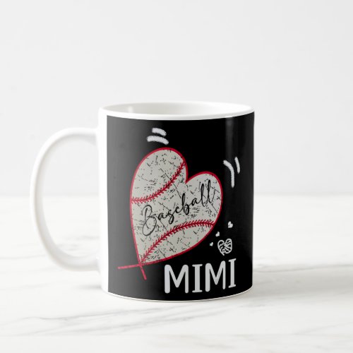 Baseball Mimi Family Matching Players Team Mimi  Coffee Mug
