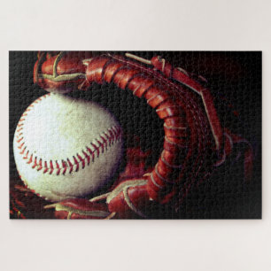 Baseball Mitt Jigsaw Puzzle