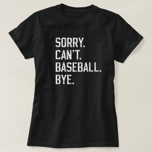 Baseball | Modern Mom Kids Mother's Day Black T-Shirt (Design Front)