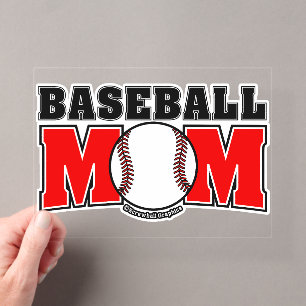 Baseball Mom Acrylic Invitations
