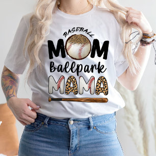Baseball Mom Ballpark Mama T-Shirt