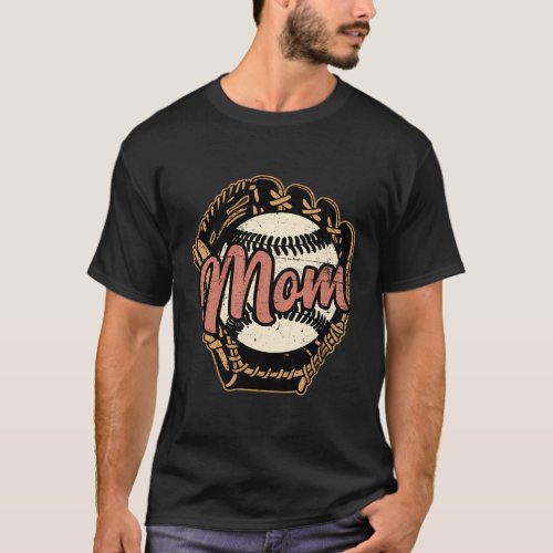 Baseball Mom Baseball Baseball T_Shirt