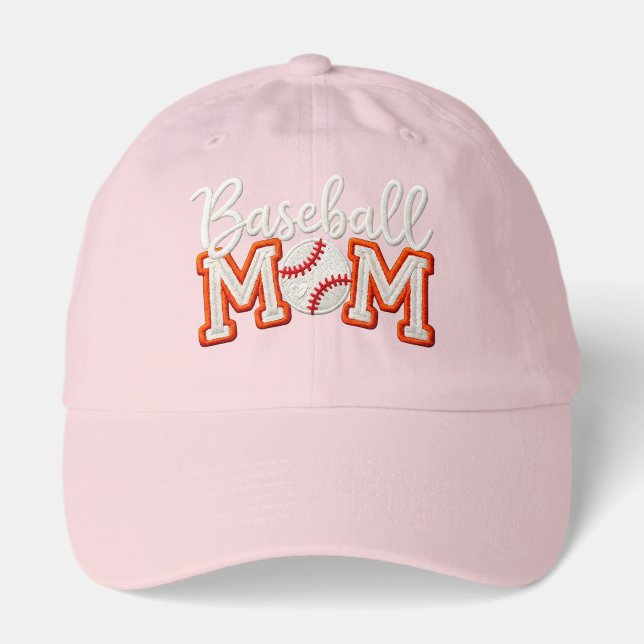 Baseball Mom “Baseball Mom” – Team Style Dad Hat (Front)