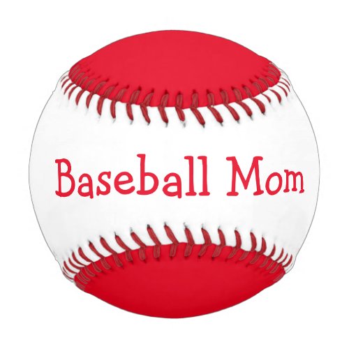 Baseball Mom Baseballs
