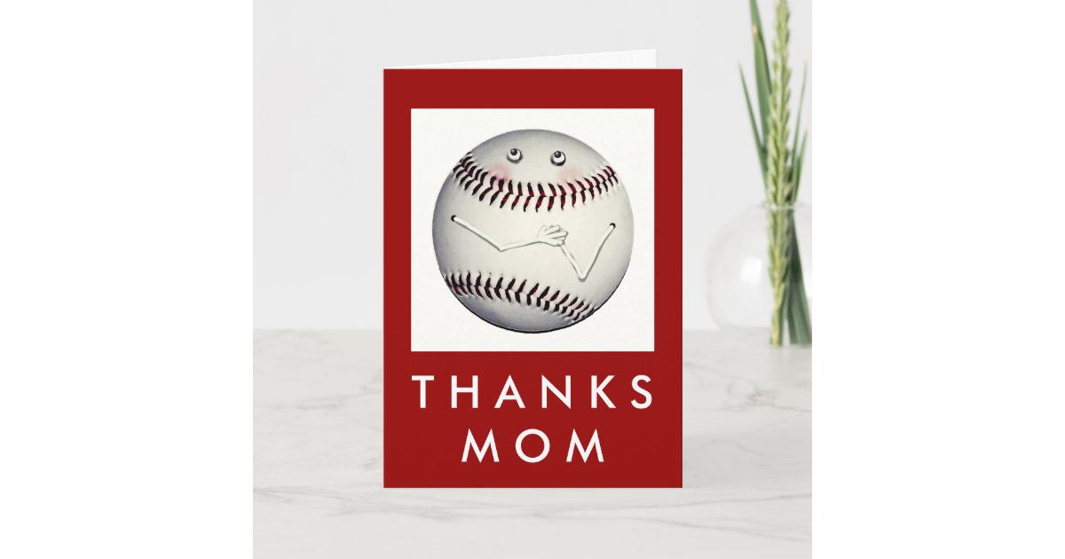 Happy Mother's Day Baseball, Zazzle