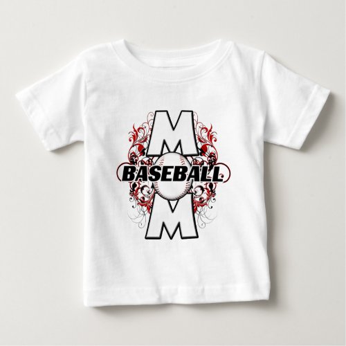 Baseball Mom cross copypng Baby T_Shirt
