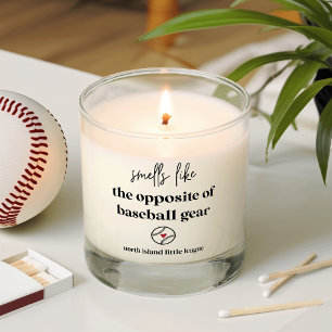Baseball Mom Custom League or Team Name Scented Candle