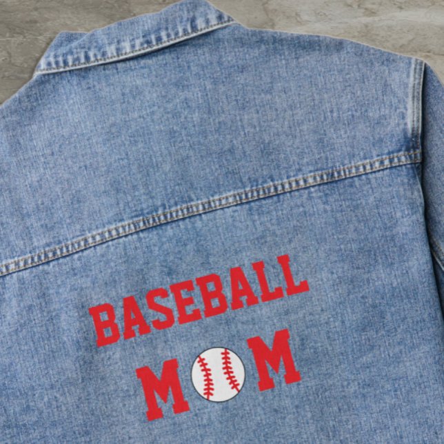 Baseball Mom Denim Jacket (Creator Uploaded)