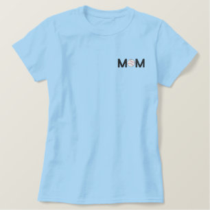 Baseball Mom Embroidered Shirt