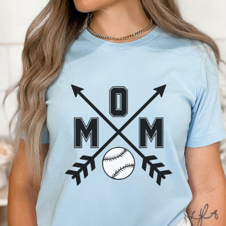 Baseball Mom Game Day Ballpark T-Shirt