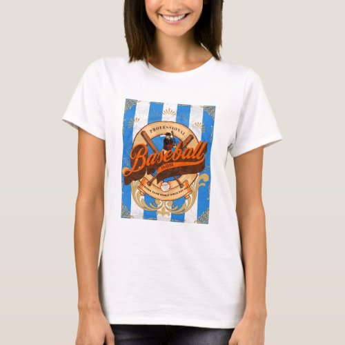 Baseball Mom Gift Vintage Graphic T_shirt