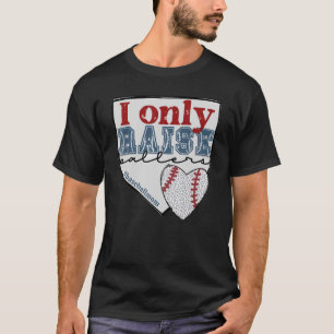 Baseball Mom I Only Raise Ballers Baseball  Mother T-Shirt