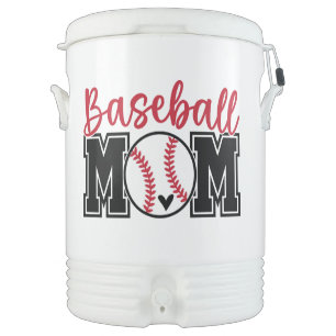 Baseball Mom Igloo Half Gallon Beverage Cooler