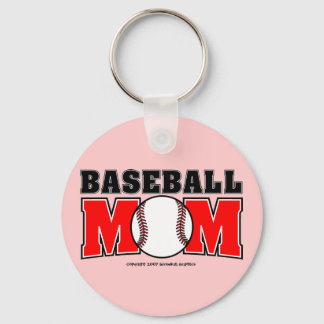 Baseball Mom Keychain