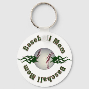 Baseball Mom Keychain