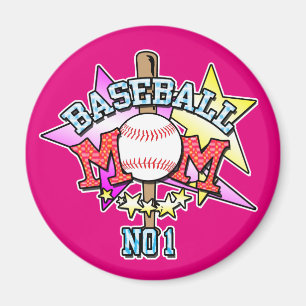 Baseball Mom Magnet