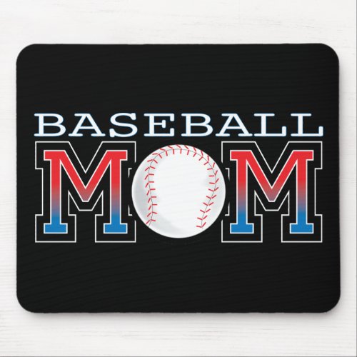 Baseball Mom Mouse Pad